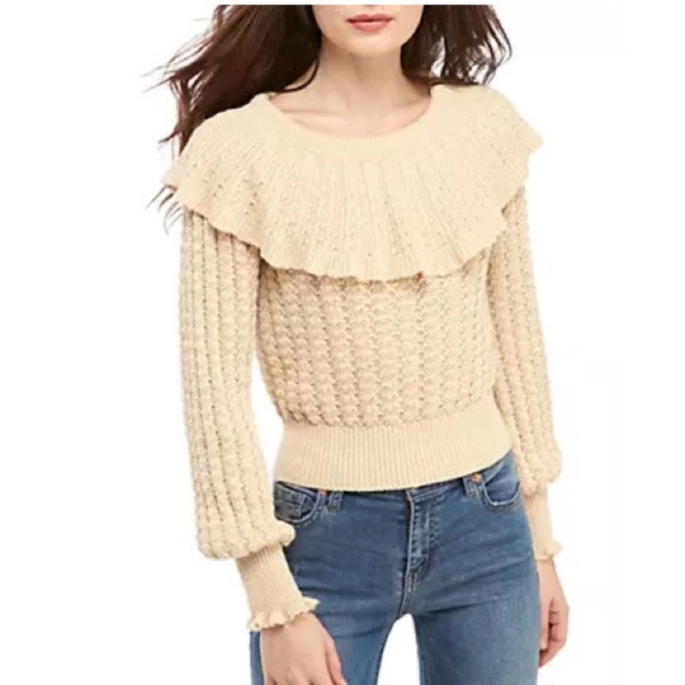 Free People Crazy In Love Ruffle Sz XS